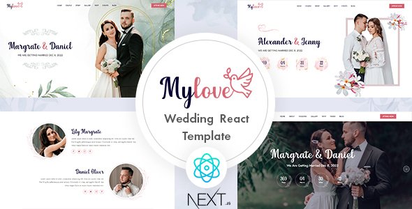 Mylove - Wedding Next Js Template