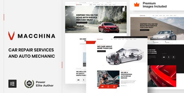 Macchina - Mechanic & Car Repair WordPress Theme
