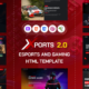 Xports - eSports and Gaming HTML Template
