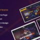 Geco - eSports Gaming HTML5 Template