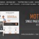 Motivation - Responsive Single Page HTML Template