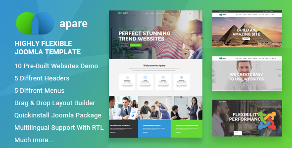 Apare - Joomla 6 Responsive Multipurpose Template