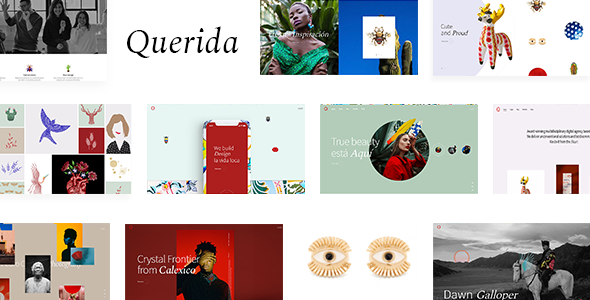 Querida - Creative Agency WordPress Theme