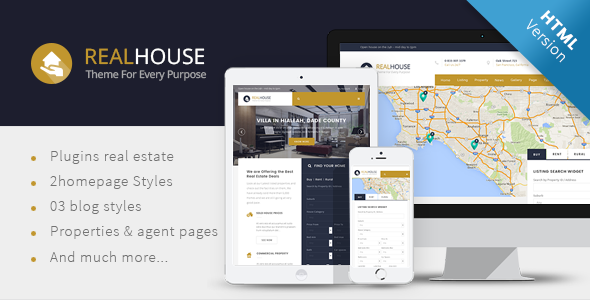 Realhouse - Real Estate HTML5 template