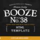Booze - Pub HTML Template