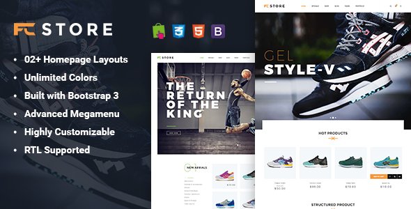 FCstore - Premium Responsive Prestashop Theme
