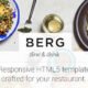 Berg - Restaurant Dedicated HTML5 Template