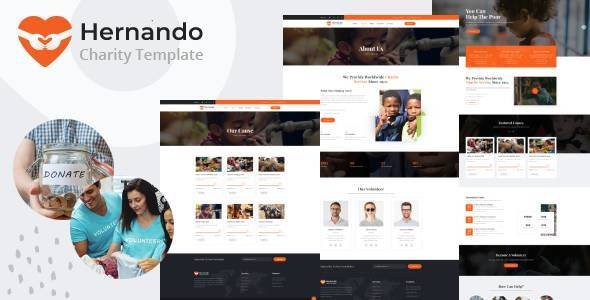 Hernando - Charity NonProfit HubSpot Theme