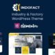 Indofact - Industry and factory WordPress Theme