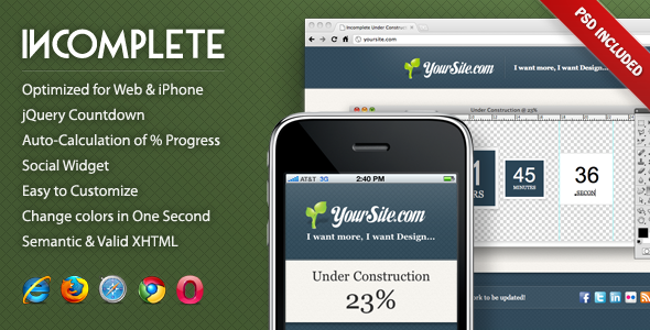 Incomplete Under Construction Page