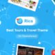 Rica - Travel , Tours ,  Food Delivery,  Hotels & Restaurants Site Template + Admin Html Included