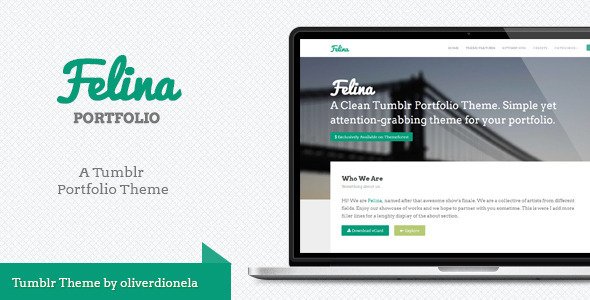Felina Tumblr Portfolio Theme
