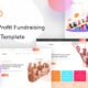 Gorib - Creative NonProfit Fundraising Charity PSD Template