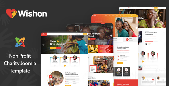 Wishon - Joomla 6 Nonprofit Charity Template | NGO