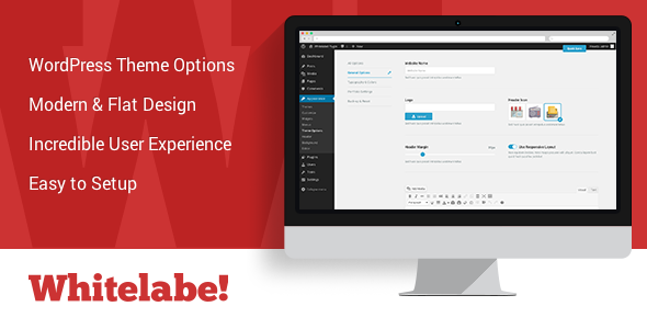 Whitelabel WordPress Theme & Plugin Options Panel