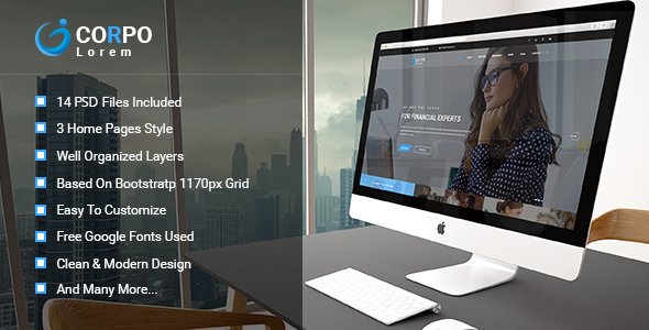 Corpo - The Ultimate Financial / Business Template