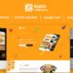 Applo - Onepage PSD Template For Recipe Application Landing Page