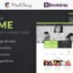 HelpMe - Nonprofit Landing Page Template With Page Builder