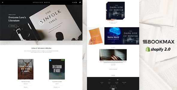 Book max - Book Shop Shopify Theme