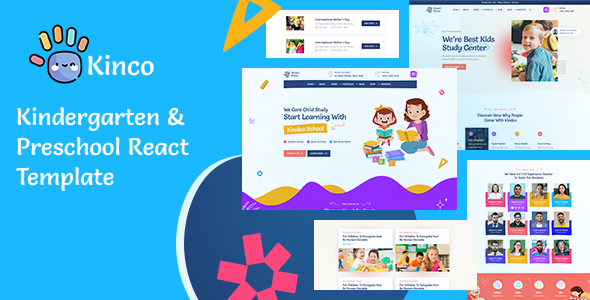 Kinco - Day Care & Kindergarten React NextJs Template