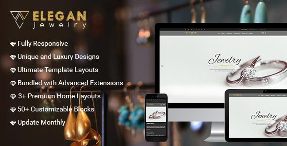 Elegance - Magento Responsive Jewelry Theme