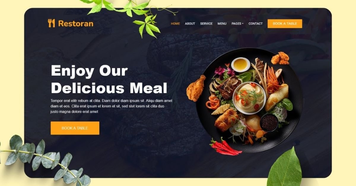 Benefits of Using Restaurant Website Templates