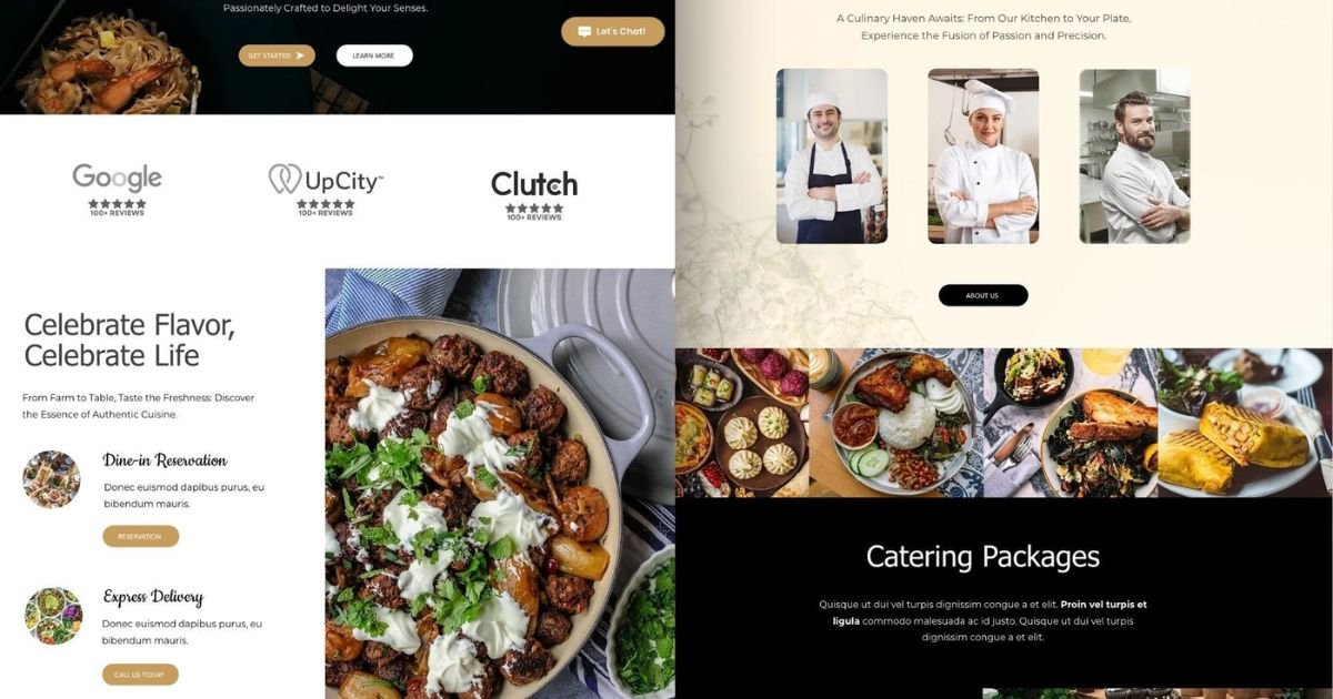 Best Restaurant Website Templates for Different Food Businesses
