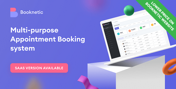 Booknetic - Appointment Booking & Scheduling, Calendar reservation (+ Multi-Vendor Booking / SaaS)