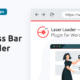 Laser Loader — Stylish Progress Bar Preloader