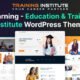 E learning - Education & Training Institute WordPress Theme