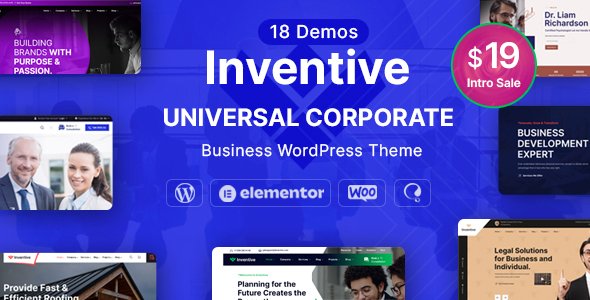 Inventive – Multi-Purpose Business WordPress Theme