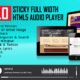 Apollo - Sticky Full Width HTML5 Audio Player