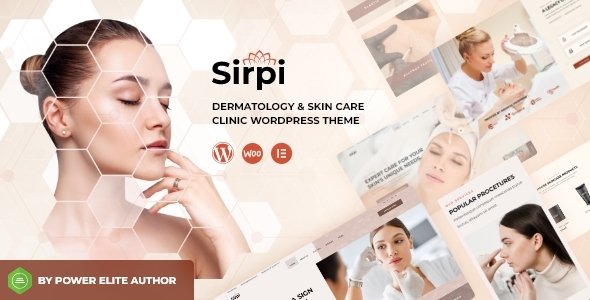 Sirpi - Skin Beauty Clinic WordPress Theme