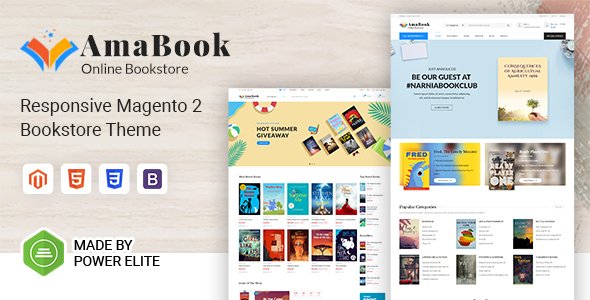 AmaBook – MultiPurpose Responsive Magento Theme