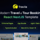 Travila - Modern Travel & Tour Booking  React NextJS Template