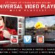 Universal Video Player - YouTube/Vimeo/Self-Hosted