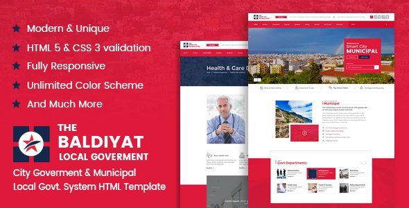 Baldiyaat - Town Planning Local Government Template