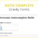 Gravity Forms Autocomplete (+address field)