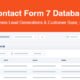 Database for Contact Form 7