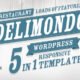 Delimondo Responsive Wordpress Theme | 5 Styles