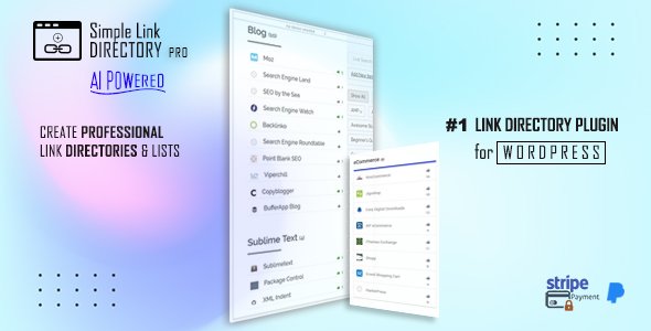 Simple Link Directory Pro - AI Powered