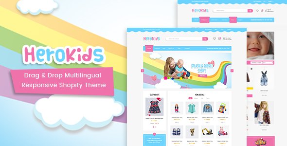 Herokids | Kids Shopify Theme