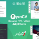 RyanCV - Personal Portfolio Resume Jekyll Theme