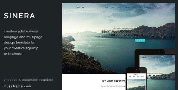 Sinera - Creative Muse Template