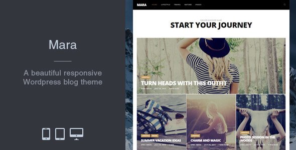 Mara - Photo Blog WordPress Theme