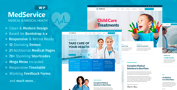 MedService - Medical WordPress Theme