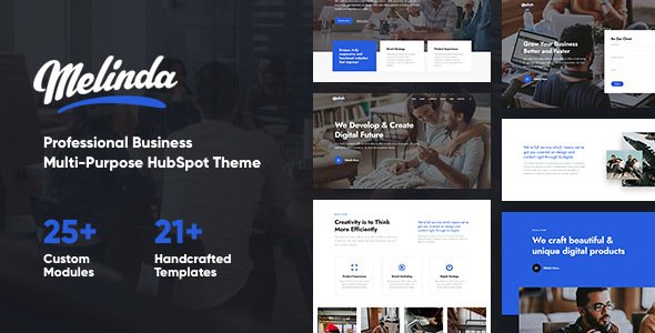 Melinda – Multi-Purpose HubSpot Theme