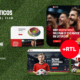Atleticos - Soccer & Football Club WordPress Theme + RTL