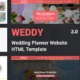 Weddy - Wedding Planner Website Template