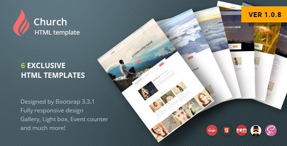 Cross Church HTML Template